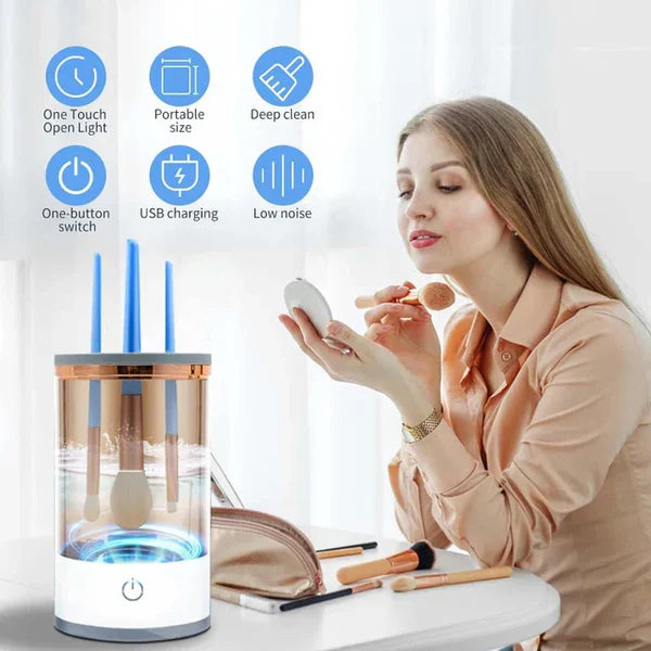 Zayna Mall™ Makeup Brush Cleaner – منظف فرش المكياج