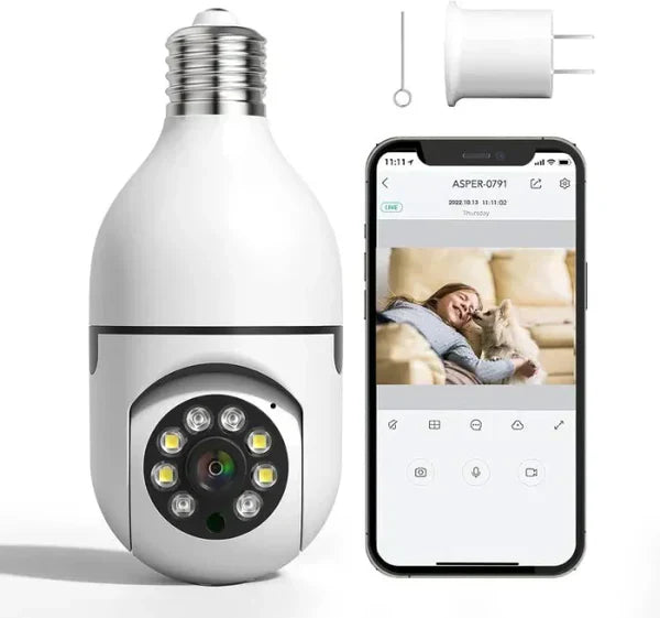 Zayna Mall™ Night Vision Wireless Bulb Camera